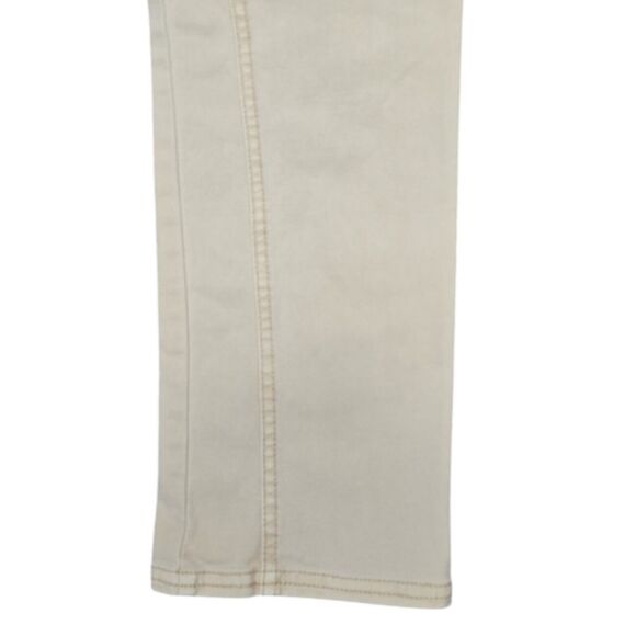 Sundance Womens Tan Skinny Pants Size 4 Lagenlook Bohemian Seam Detail - Picture 5 of 10